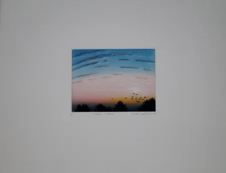 蚀刻飞尘法 Maibaum - Abend-Morgen