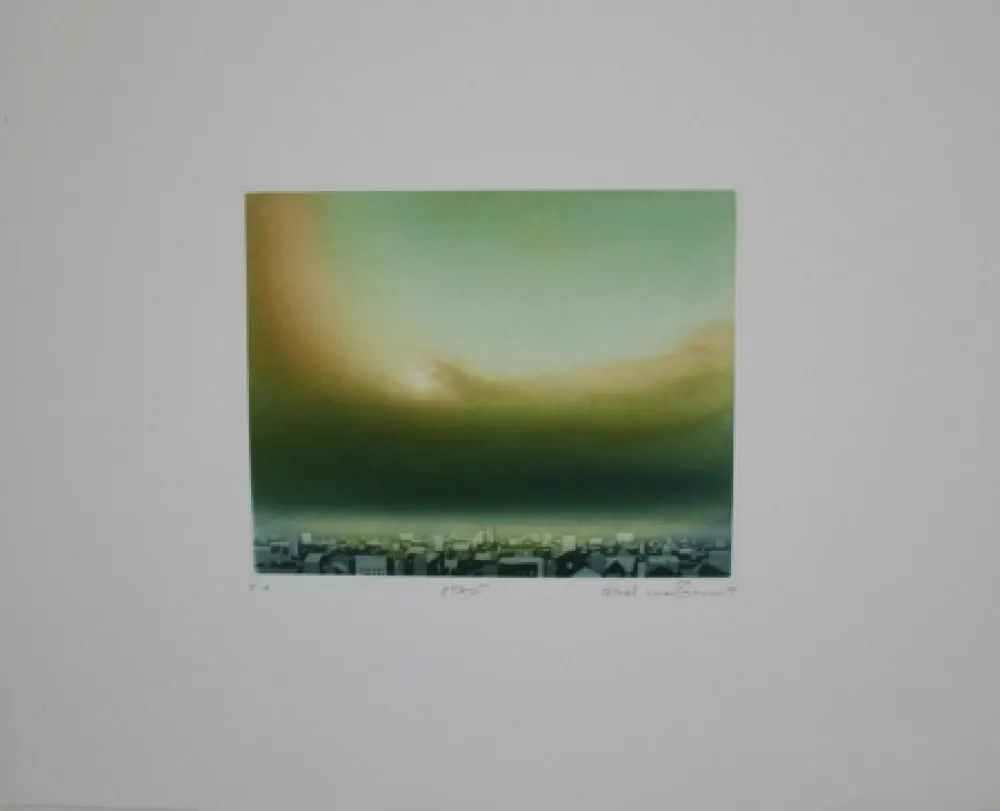 蚀刻飞尘法 Maibaum - Stadt / City