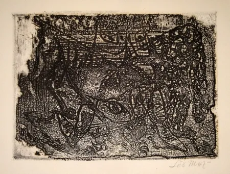 蚀刻版画 Maillet - (Kafkaeskes Tier).