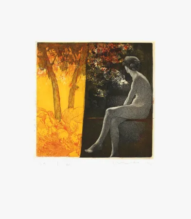 蚀刻版画 Mair - Ombracule