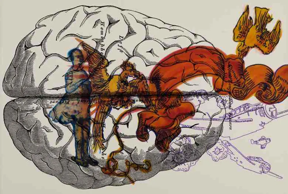 数码版画 Malani - Girl watching