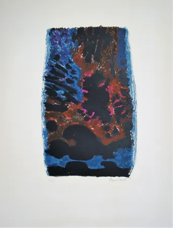 石版画 Manessier - Composition, 1962