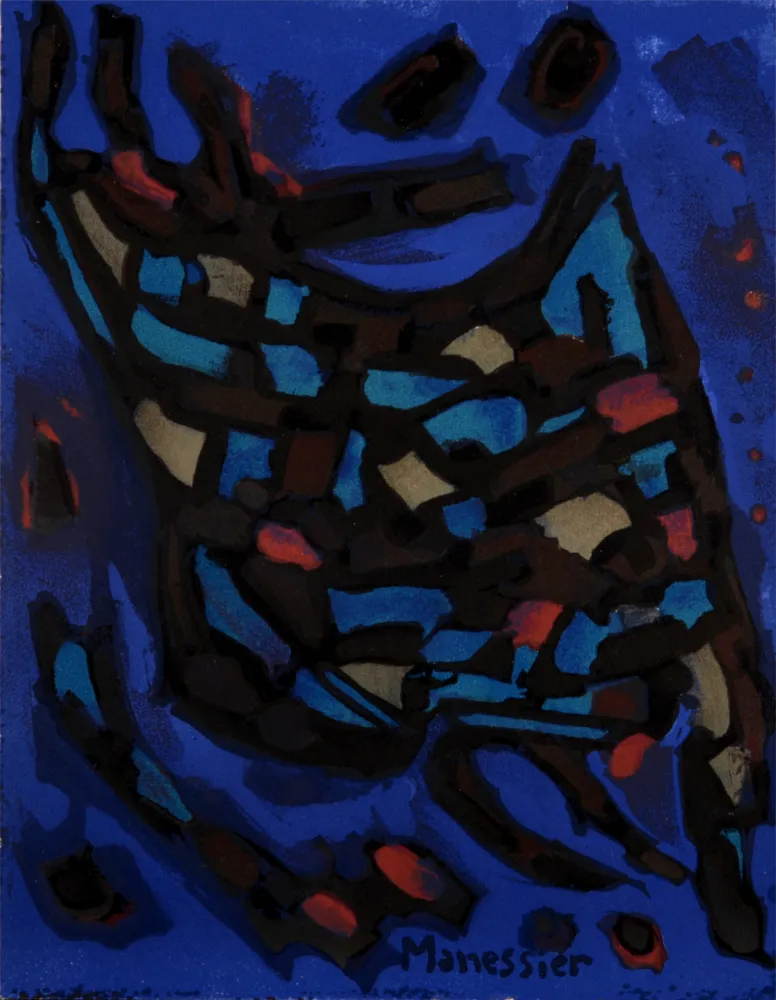 海报 Manessier - Composition, 1964.