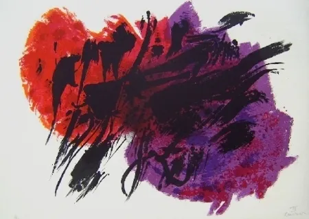 石版画 Manessier - Composition IV