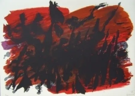 石版画 Manessier - Composition VI