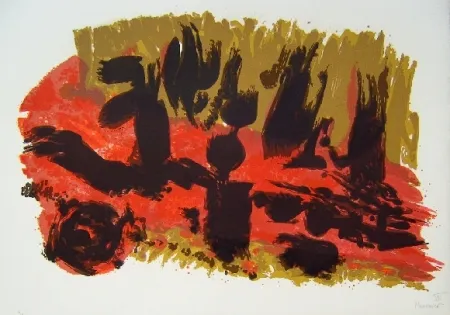 石版画 Manessier - Composition VII