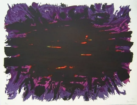 石版画 Manessier - Composition XII