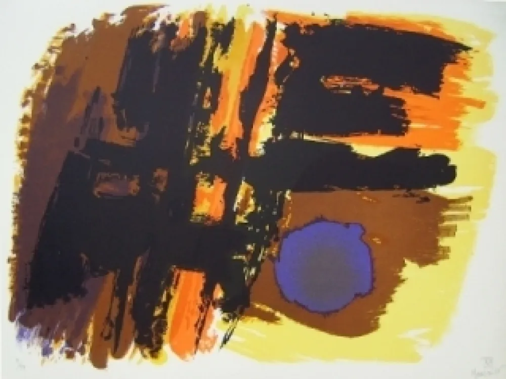 石版画 Manessier - Composition XIII