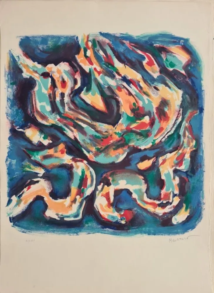 石版画 Manessier - Laudes 