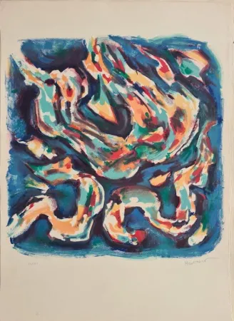 石版画 Manessier - Laudes 