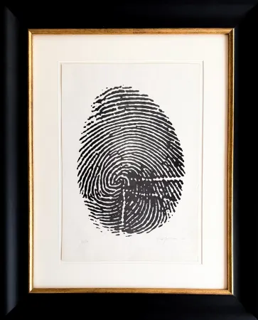 复数作品 Manzoni - Left Thumbprint