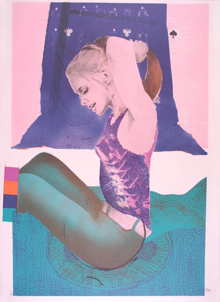 石版画 Mara - Equilibre stable II