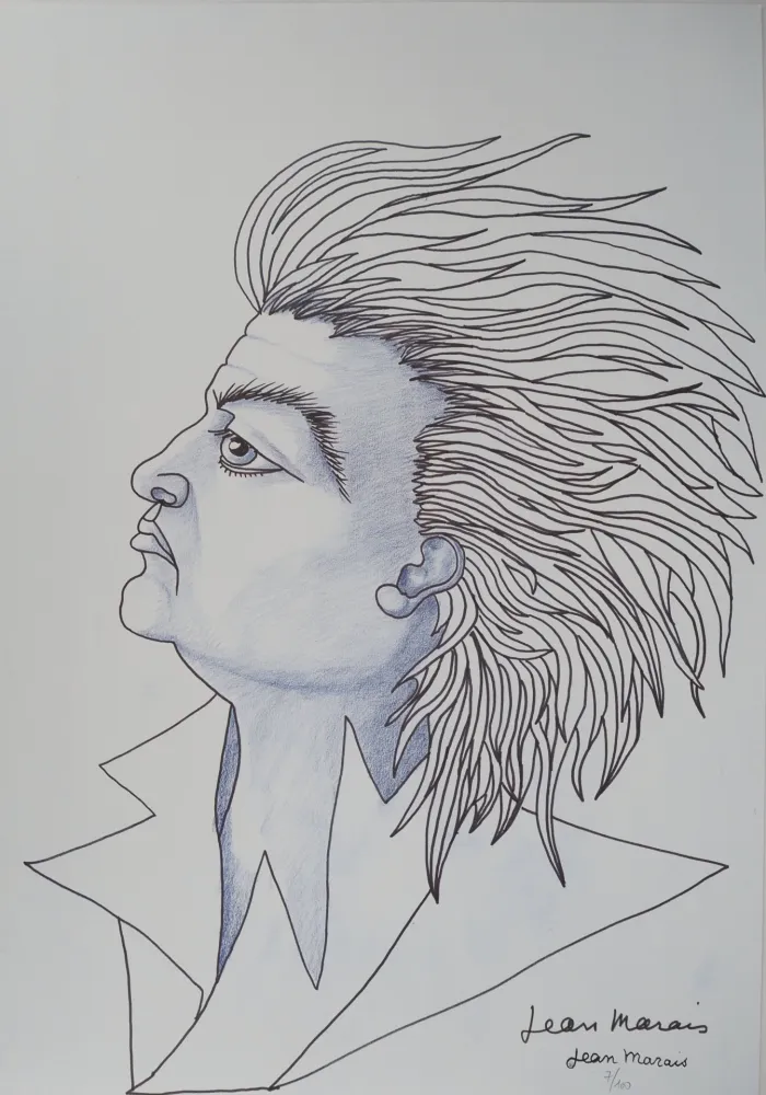 石版画 Marais  - Autoportrait 