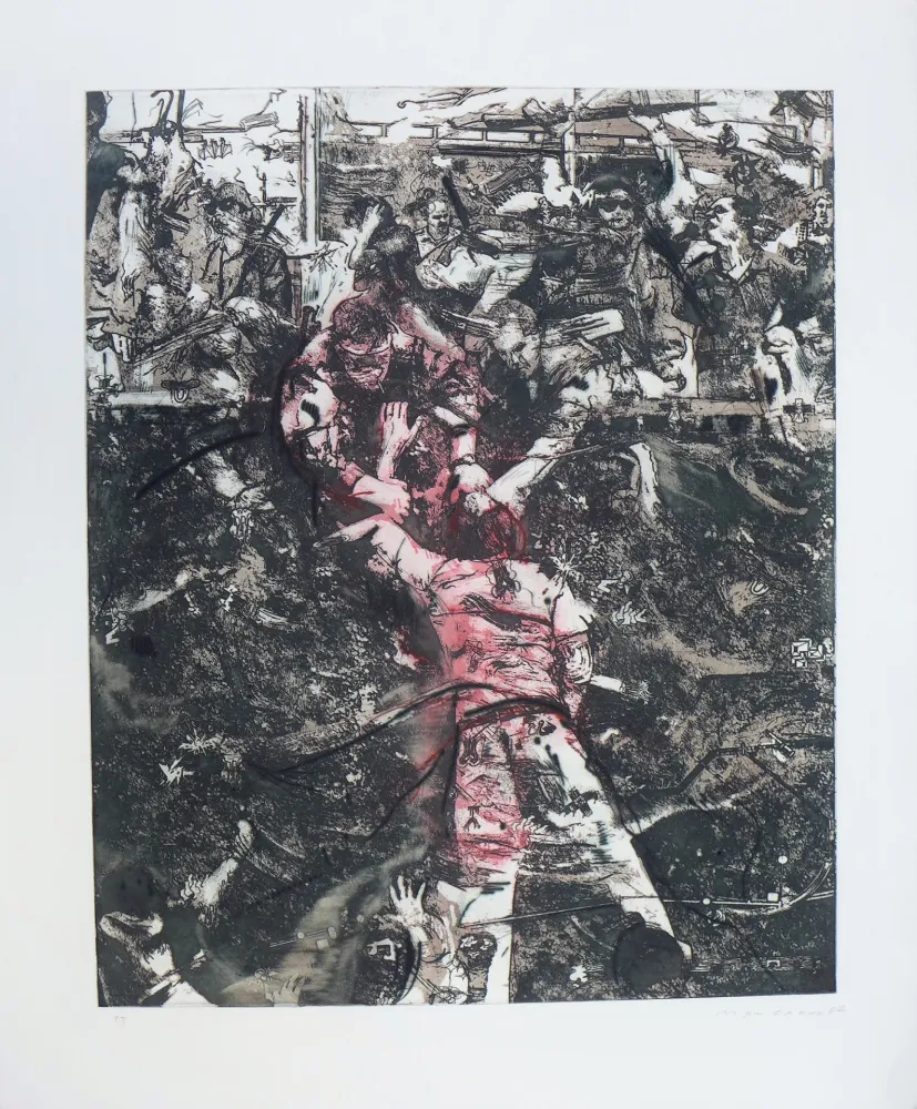 蚀刻飞尘法 Marcaccio - Sans titre 1