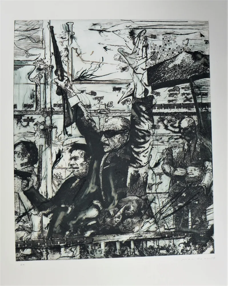 蚀刻飞尘法 Marcaccio - Sans titre 2