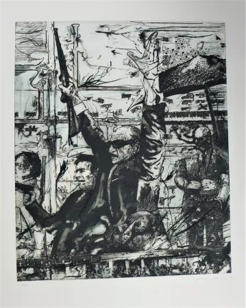 蚀刻飞尘法 Marcaccio - Sans titre 2