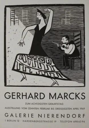 木刻 Marcks - La farucca