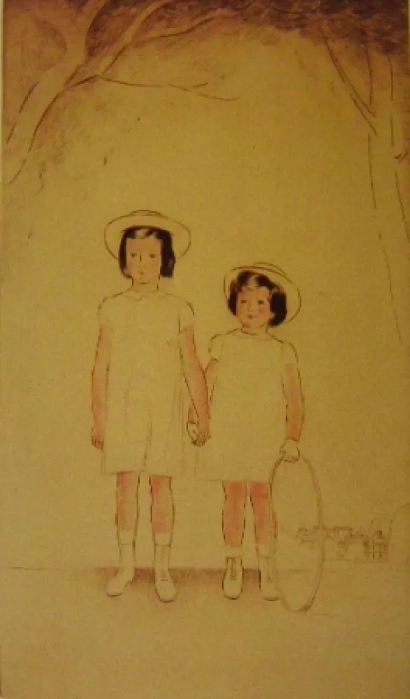 版画 Marcoussis - Enfants Muhlstein