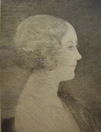 版画 Marcoussis - Madame Marcel M. Markous