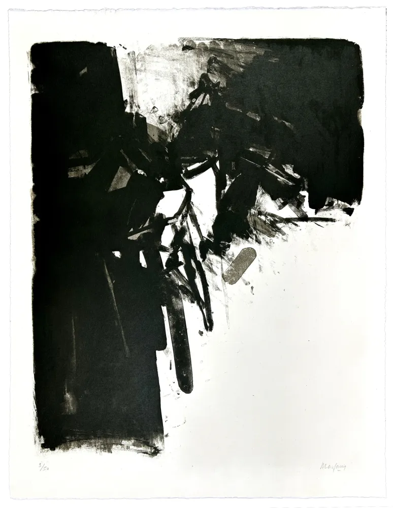 石版画 Marfaing - Sans titre