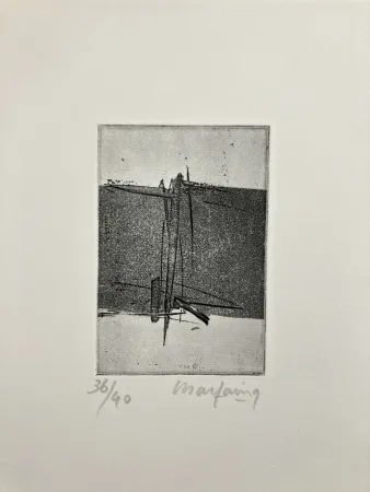 蚀刻版画 Marfaing - Sans titre, 1978