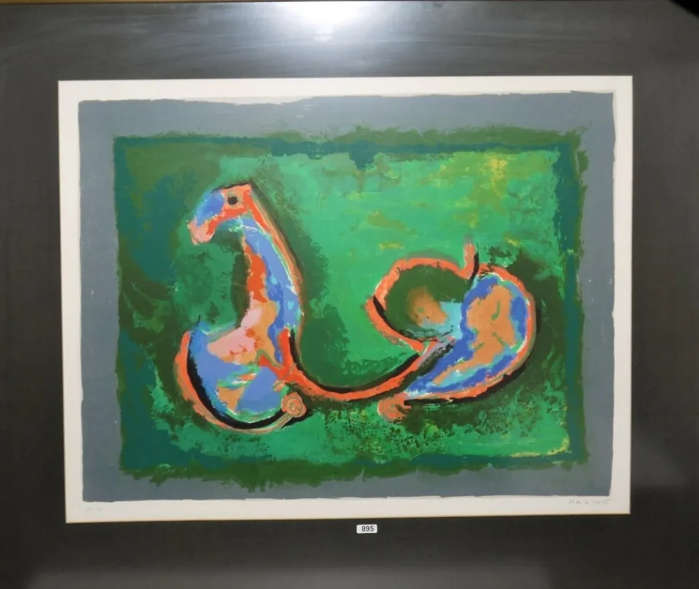 蚀刻飞尘法 Marini - Cavallo in armonia