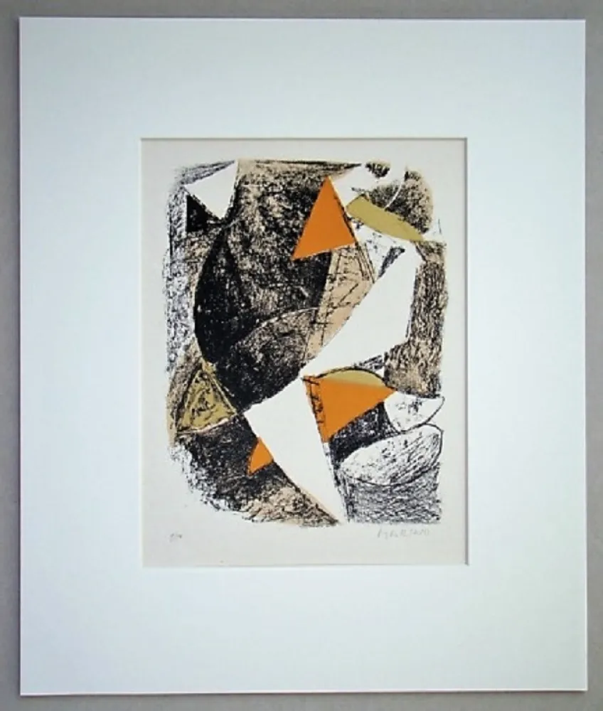 石版画 Marini - Cheval et Cavalier