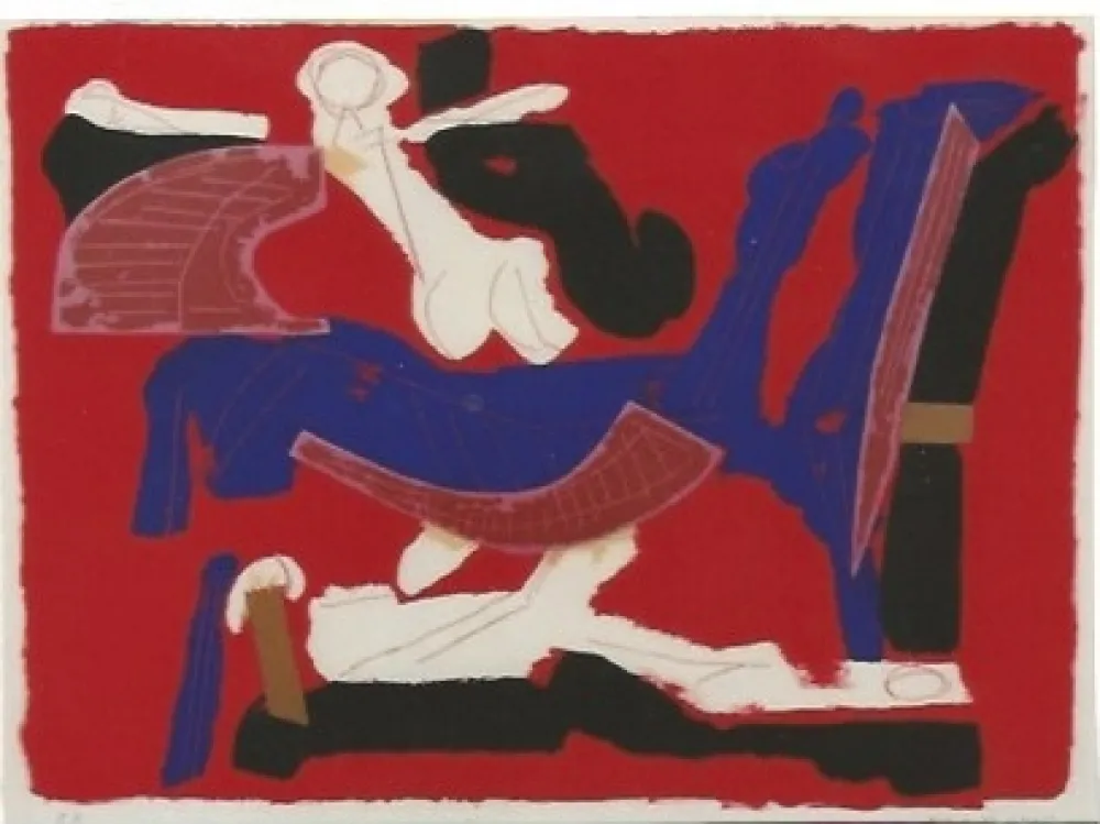 石版画 Marini - Chevaux el Cavaliers