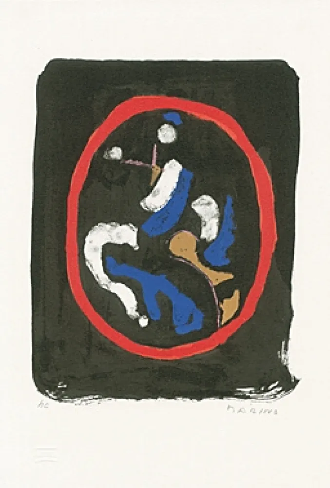 石版画 Marini - Composizione