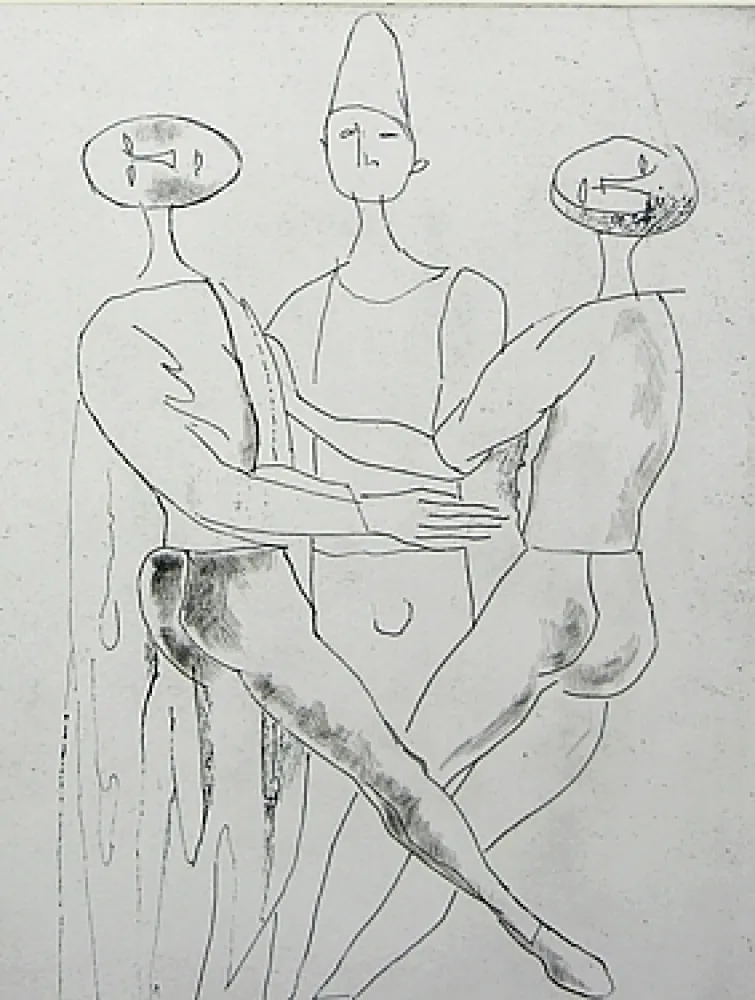 版画 Marini - Giocolieri