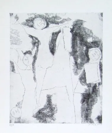 蚀刻版画 Marini - Giocolieri