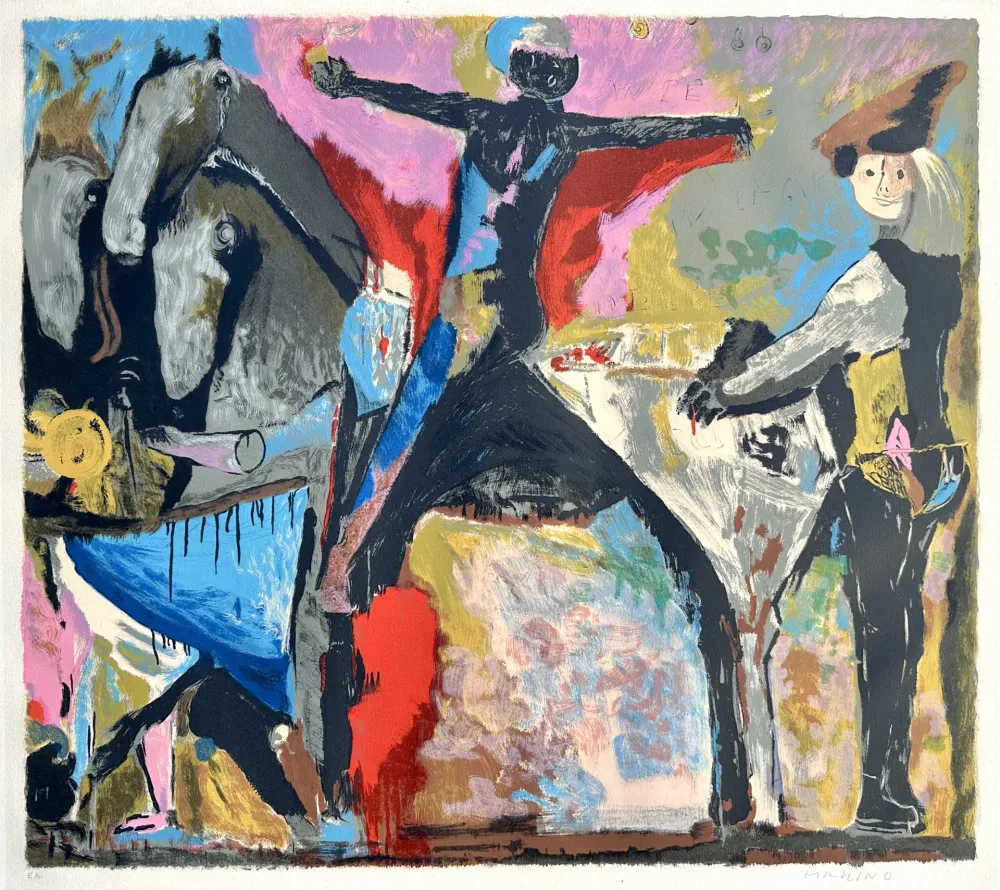 石版画 Marini - Grande Teatro delle Maschere