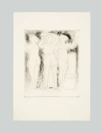 版画 Marini - Idea della verginità