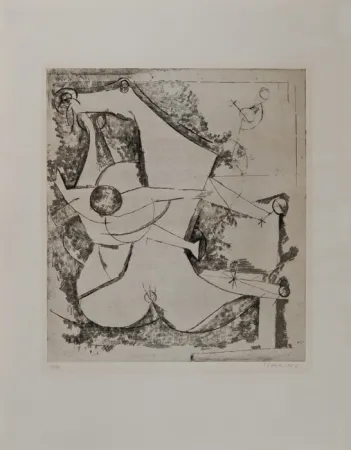 版画 Marini - Il Miracolo