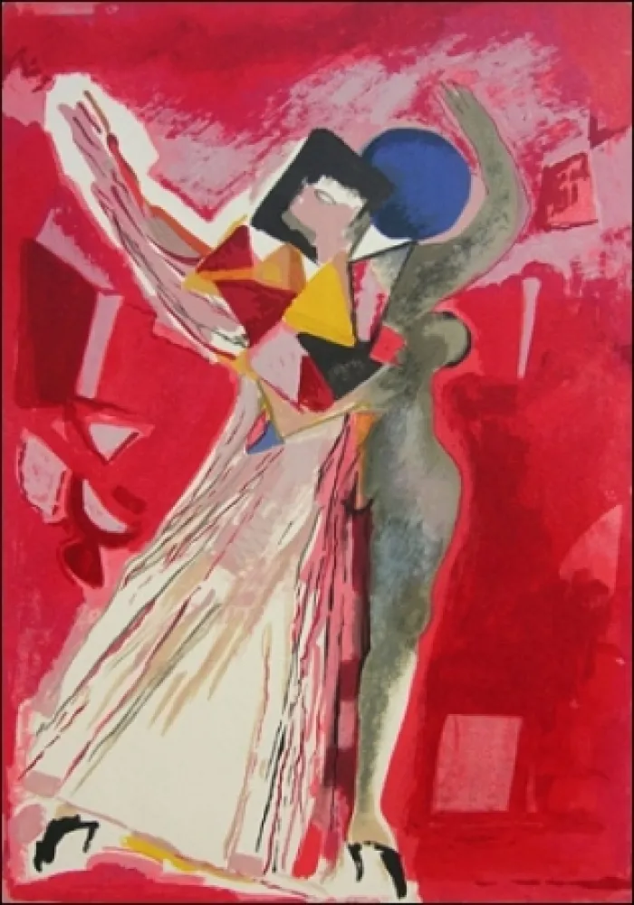 石版画 Marini - La Traviata