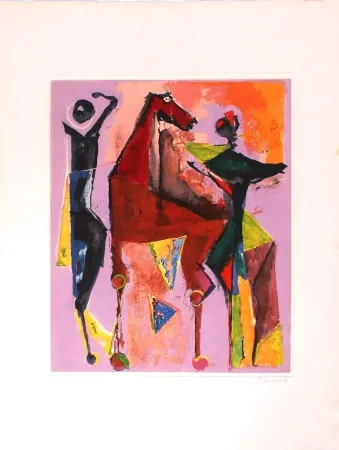 蚀刻飞尘法 Marini - Marino from Shakespeare I, tavola III