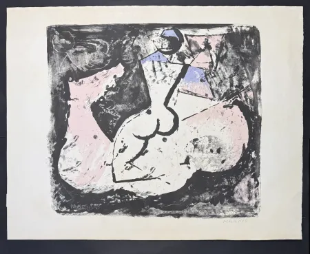 石版画 Marini - Marino Marini (1901–1980) - Cavallo e cavaliere - lithograph on paper - 1965