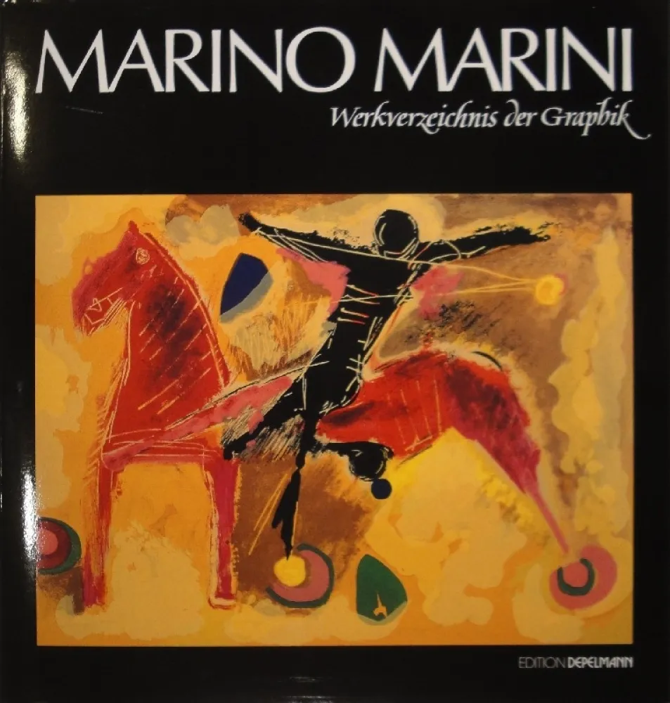 插图书 Marini - Marino Marini. Werkverzeichnis der Graphik. 