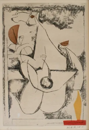 蚀刻版画 Marini - Miracolo