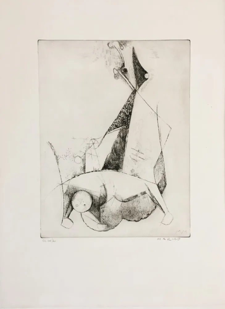 蚀刻飞尘法 Marini - Opera Grafica 14