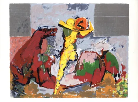 石版画 Marini - Orfeo