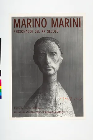 胶版印刷 Marini - „Personaggi del XX secolo“
