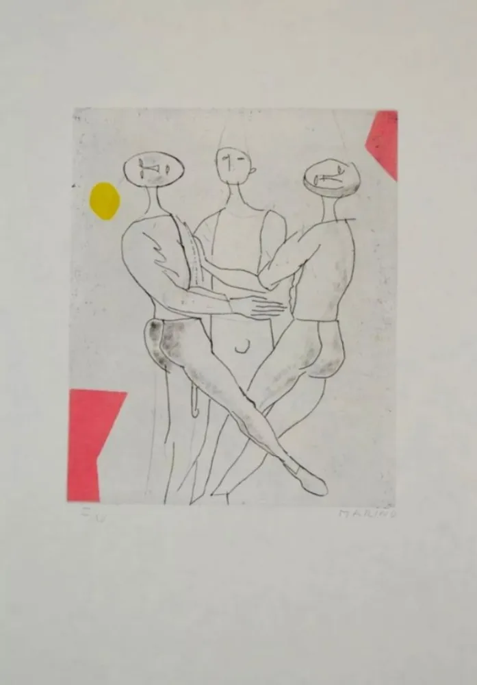 蚀刻飞尘法 Marini - Portfolio A-136 Giocolieri