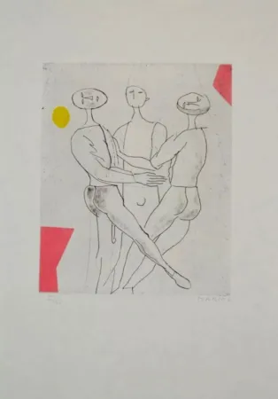 蚀刻飞尘法 Marini - Portfolio A-136 Giocolieri