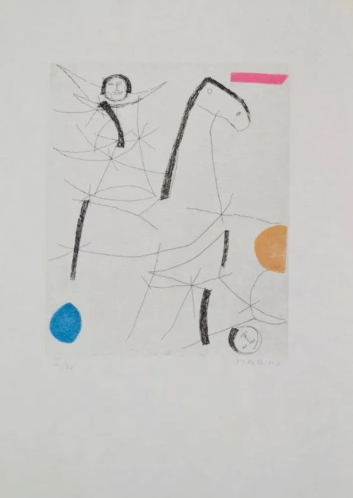 蚀刻飞尘法 Marini - Portfolio A-137 Toute De Marino