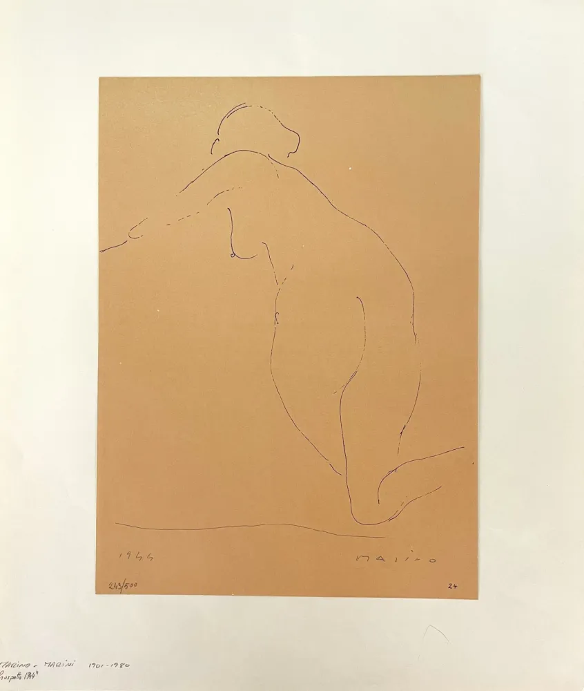 无技术 Marini - Prospetto 1944