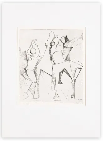 版画 Marini - Trio felice