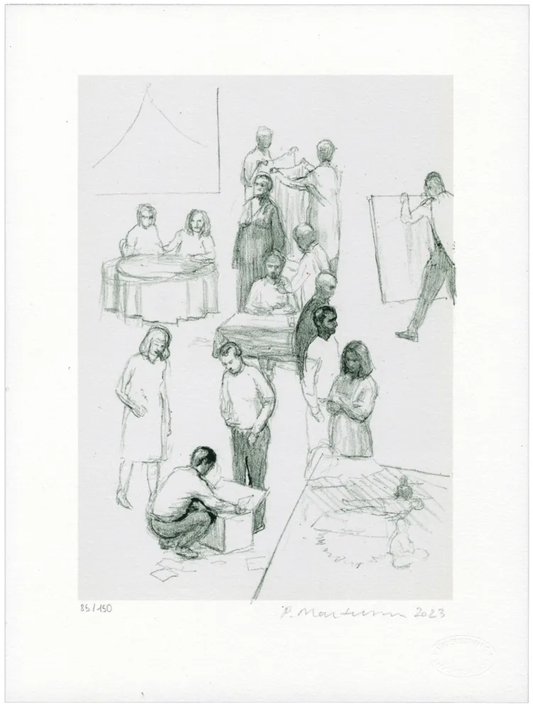 石版画 Martensen - Editions Petit #5