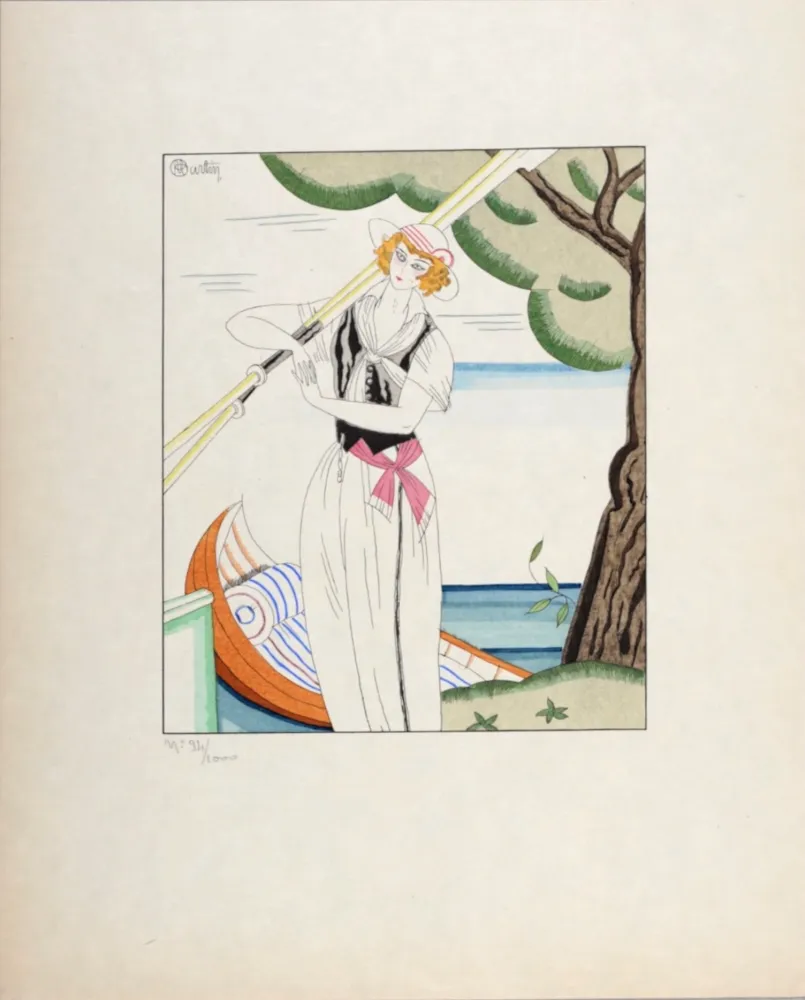 镂版印刷 Martin - Ohé Du Bateau!