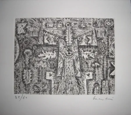 蚀刻版画 Martin - The international avant garde 2